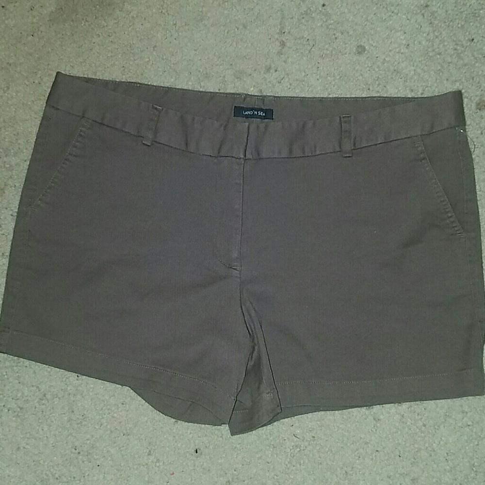 Land N Sea brown shorts